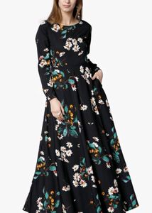 Women Maxi Black Dress