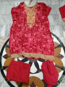 2 Kurta Set With 1 Duppta
