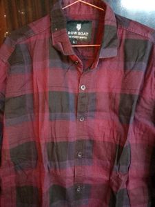 Row Boat Checkered Shirt