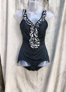 41119. Chic Black Swimsuit