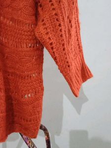 Rust Knit Sweater