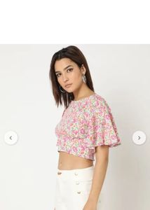 Bell Sleeves crop top