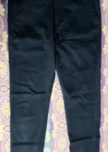 Black Cotton Pant