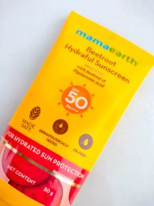 Mamaearth Beetroot Sunscreen
