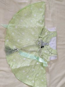 Green Color Frock