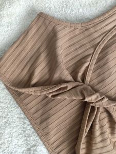 Knotted Crop Tank Top