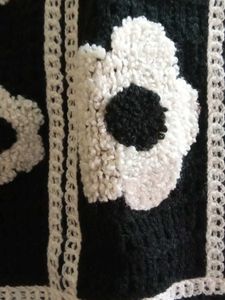 Crochet Floral Vest