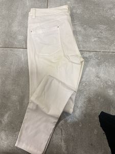 Off-White Straight Leg Pants