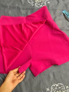 Pink Skort Skirt
