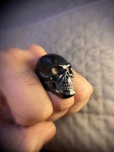 Black Skull Ring