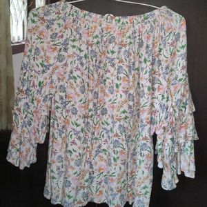 Floral Print Top