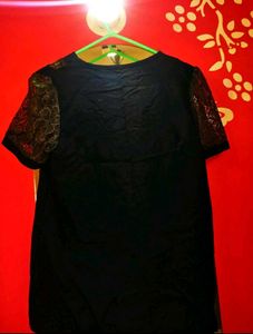 Elegant Black Lace Top