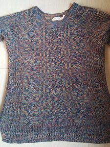 Sweater For Women And Girls With Multi Colour Trea
