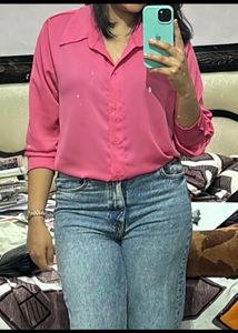 H &amp;M Pink Shirt