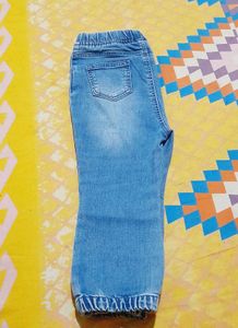 Cute Denim Joggers