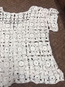 Crochet Knit Top