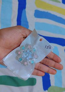 Pastel Gem Flower Ring