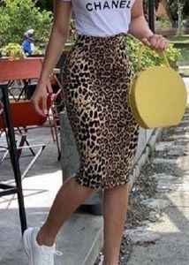 Leopard Print Skirt