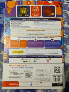 Oswal CBSE Class 12th Mathematics Sample Paper