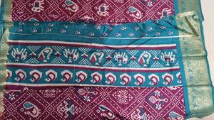 Elegant Purple Saree