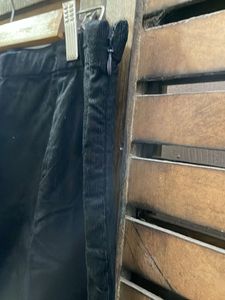 Black Velvet Mini Skirt