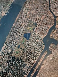 Aerial View of New York City