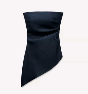Asymmetric Pleated Top