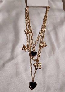 Butterfly Layered Necklace