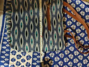 Blue Shoulder Bag