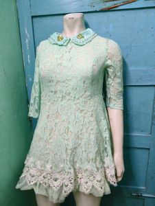 Mint Green Dress