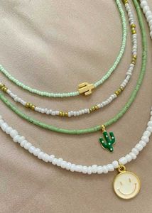 Handcrafted Four Layered Beaded Necklace