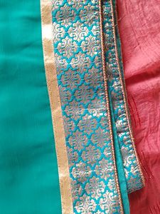 Rama Green Colour Saree