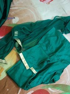 Elegant Emerald Green Embellished Gown