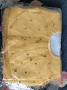 New Dress Yellow Tulle Party