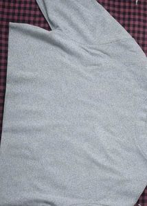 Gray Graphic Long Sleeve Tee