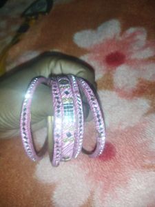 Pink Bangle Set