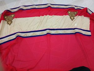 New Saree With Blouse Piece