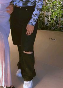Ripped Black Jeans