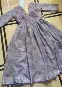 princess Floral Print Dress