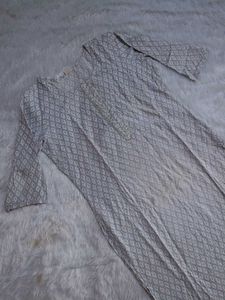 Blue &amp; White Kurti