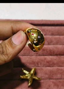 Luna Cubic ZirconiaBubble Wrap Ring