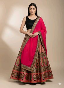 Elegant Lehenga Choli Set (Lenga +Dupatta)