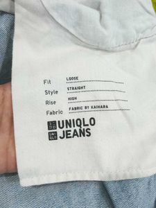 UNIQLO ripped Baggy Jeans