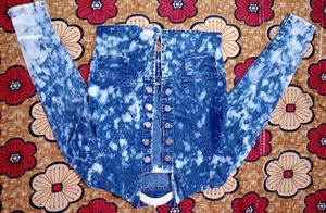 Dark Blue Casual Wear Overcoat
