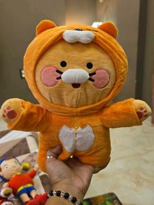 Adorable Orange Bear Plushie