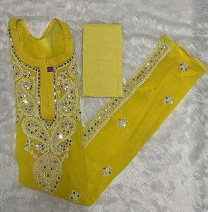 Lakhnowi Mirror Work Kurti