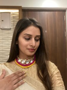 Kundan And Beaded Necklace