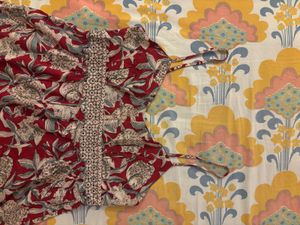 ANOKHI Floral Sequins and Beads Top