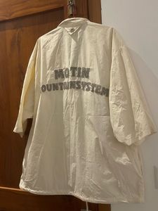 Cream Oversized Lightweight Jacket | Minimal