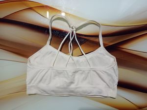 White Sports Bra